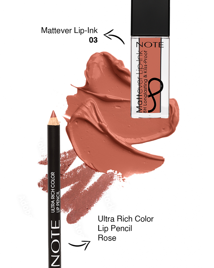 Mattever lipstick and lip pencil