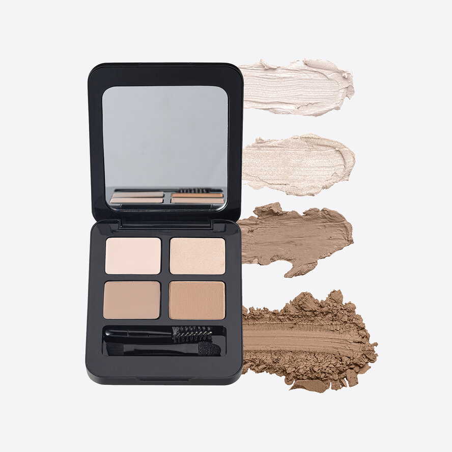 Total look brow kit 01 swatch