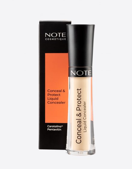 CONCEAL & PROTECT LIQUID CONCEALER 01 LIGHT SAND packaging